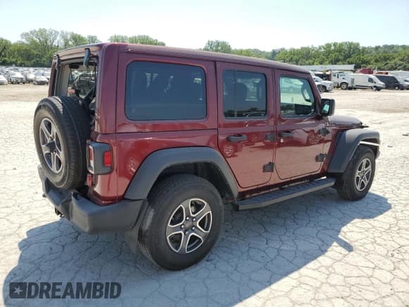 ✅ 2021 Jeep Wrangler Unlimited Sport S • VIN: 1C4HJXDM2MW859115 • Lot: 67709535. Listed on Copart with 34,453 mi. Free auction sales archive from the USA and detailed vehicle history report at DreamBid. Image 3.
