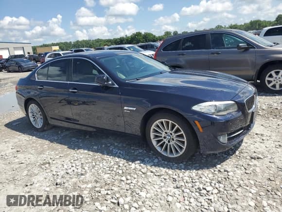 ✅ 2012 BMW 5 Series 535i xDrive • VIN: WBAFU7C5XCDU61442 • Lot: 61270245. Listed on Copart with 201,701 mi. Free auction sales archive from the USA and detailed vehicle history report at DreamBid. Image 4.