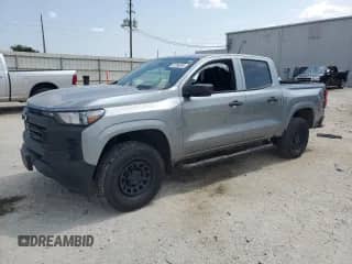 2025 Chevrolet Colorado 2WD Work Truck with VIN 1GCPSBEK0S1137449, listed as a Copart auction lot 81266595 with 5,343 mi miles and Salvage title. Bid and sale history available at DreamBid. Image 1.