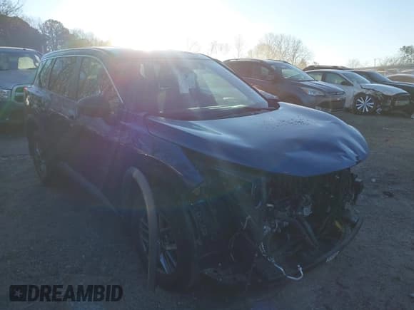 ✅ 2021 Nissan Rogue S • VIN: 5N1AT3AB4MC713867 • Lot: 41260186. Listed on IAAI with 54,397 mi. Free auction sales archive from the USA and detailed vehicle history report at DreamBid. Image 1.