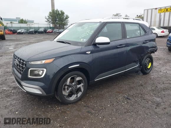 ✅ 2022 Hyundai Venue SEL • VIN: KMHRC8A37NU192924 • Лот: 43432093. Опубликован ранее на IAAI с пробегом 33 651 миль. Бесплатный доступ к архиву аукционных продаж из США и подробный отчёт об истории автомобиля на DreamBid. Изображение 2.