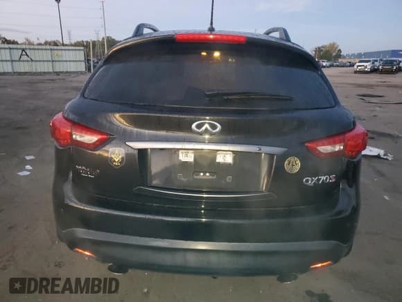 ✅ 2016 Infiniti QX70 • VIN: JN8CS1MU8GM130058 • Lot: 86449315. Listed on Copart with 91,115 mi. Free auction sales archive from the USA and detailed vehicle history report at DreamBid. Image 6.
