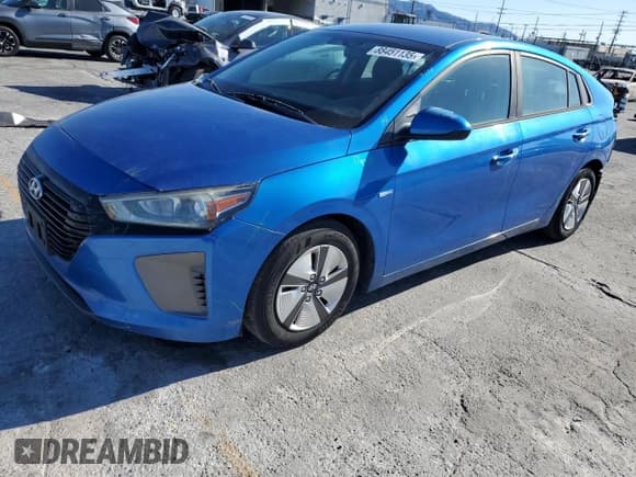 ✅ 2018 Hyundai Ioniq Blue • VIN: KMHC65LC1JU101455 • Lot: 88451135. Wystawiony na Copart z przebiegiem 96 976 mil. Bezpłatny archiwum sprzedaży aukcyjnych z USA i szczegółowy raport historii pojazdu na DreamBid. Zdjęcie 1.