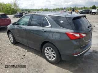 2020 Chevrolet Equinox LT с VIN 3GNAXKEV0LS555468, выставлен на аукционе Copart как лот 83820745 с пробегом 51 384 миль миль и Списание • Salvage title. История ставок и продаж доступна на DreamBid. Изображение 2.
