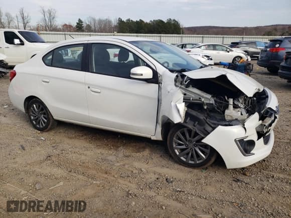 ✅ 2017 Mitsubishi Mirage SE • VIN: ML32F4FJ3HH003991 • Лот: 93413855. Опубликован ранее на Copart с пробегом 106 042 миль. Бесплатный доступ к архиву аукционных продаж из США и подробный отчёт об истории автомобиля на DreamBid. Изображение 4.