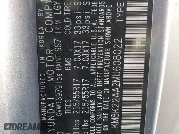 ✅ 2021 Hyundai Kona SEL • VIN: KM8K22AA2MU608022 • Лот: 67953754. Опубликован ранее на Copart с пробегом 29 870 миль. Бесплатный доступ к архиву аукционных продаж из США и подробный отчёт об истории автомобиля на DreamBid. Изображение 15.