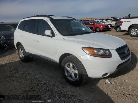 ✅ 2008 Hyundai Santa Fe GLS • VIN: 5NMSG13D78H190626 • Lot: 84319454. Listed on Copart with 131,260 mi. Free auction sales archive from the USA and detailed vehicle history report at DreamBid. Image 4.