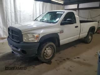✅ 2008 Dodge 2500 ST • VIN: 3D7KS26D38G244747 • Lot: 52022295. Listed on Copart with 181,034 mi. Free auction sales archive from the USA and detailed vehicle history report at DreamBid. Image 1.