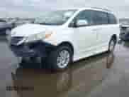 2011 Toyota Sienna XLE AAS with VIN 5TDYK3DC1BS106301, listed as a IAAI auction lot 43423294 with 158,803 mi miles and . Bid and sale history available at DreamBid. Image 2.
