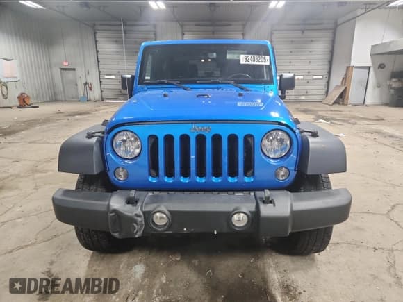 ✅ 2015 Jeep Wrangler Sport • VIN: 1C4AJWAG4FL530673 • Lot: 92408205. Listed on Copart with 93,472 mi. Free auction sales archive from the USA and detailed vehicle history report at DreamBid. Image 5.
