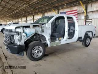 2021 Chevrolet Silverado 2500HD Work Truck с VIN 1GC2WLE7XMF226760, выставлен на аукционе Copart как лот 56332575 с пробегом 42 756 миль миль и Списание • Salvage title. История ставок и продаж доступна на DreamBid. Изображение 1.