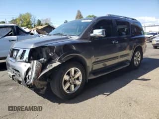 ✅ 2009 Nissan Armada LE • VIN: 5N1AA08C69N600811 • Lot: 69451835. Wystawiony na Copart z przebiegiem 90 522 mil. Bezpłatny archiwum sprzedaży aukcyjnych z USA i szczegółowy raport historii pojazdu na DreamBid. Zdjęcie 1.