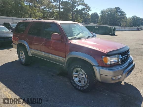 ✅ 2001 Toyota 4Runner Limited • VIN: JT3HN87R710354711 • Lot: 85268035. Listed on Copart with 315,217 mi. Free auction sales archive from the USA and detailed vehicle history report at DreamBid. Image 4.