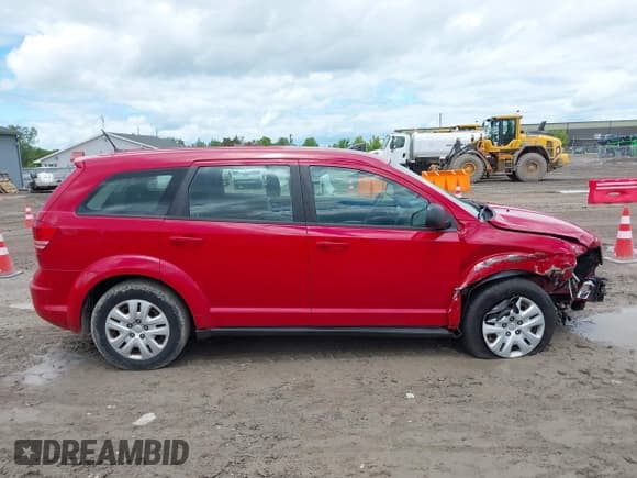 ✅ 2013 Dodge Journey SE • VIN: 3C4PDCAB4DT723573 • Lot: 42347234. Listed on IAAI with 109,349 mi. Free auction sales archive from the USA and detailed vehicle history report at DreamBid. Image 12.