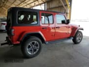 ✅ 2020 Jeep Wrangler Unlimited Sahara Altitude • VIN: 1C4HJXEN8LW268874 • Lot: 58557845. Wystawiony na Copart z przebiegiem 77 708 mil. Bezpłatny archiwum sprzedaży aukcyjnych z USA i szczegółowy raport historii pojazdu na DreamBid. Zdjęcie 3.