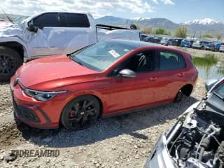 ✅ 2023 Volkswagen Golf GTI SE • VIN: WVWSA7CD4PW139410 • Лот: 54778215. Опубликован ранее на Copart с пробегом 38 541 миль. Бесплатный доступ к архиву аукционных продаж из США и подробный отчёт об истории автомобиля на DreamBid. Изображение 1.