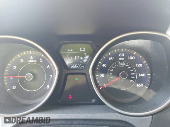 ✅ 2014 Hyundai Elantra SE • VIN: 5NPDH4AE5EH543883 • Lot: 43222326. Listed on IAAI with 56,826 mi. Free auction sales archive from the USA and detailed vehicle history report at DreamBid. Image 7.