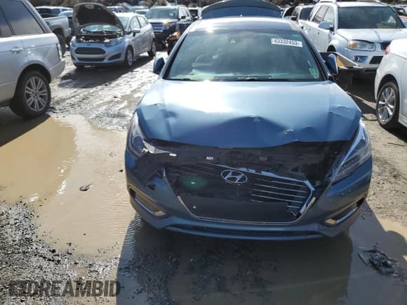 ✅ 2016 Hyundai Sonata Limited • VIN: KMHE34L12GA009758 • Lot: 43332453. Listed on Copart with Not provided. Free auction sales archive from the USA and detailed vehicle history report at DreamBid. Image 5.