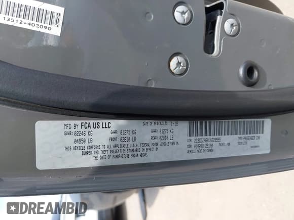 ✅ 2018 Dodge Challenger SXT Plus • VIN: 2C3CDZAG0JH229555 • Лот: 43075813. Опубликован ранее на IAAI с пробегом 69 087 миль. Бесплатный доступ к архиву аукционных продаж из США и подробный отчёт об истории автомобиля на DreamBid. Изображение 9.