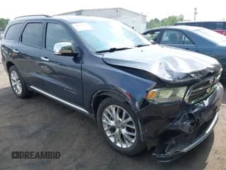 ✅ 2015 Dodge Durango Citadel • VIN: 1C4RDHEGXFC145568 • Lot: 42435712. Wystawiony na IAAI z przebiegiem 122 315 mil. Bezpłatny archiwum sprzedaży aukcyjnych z USA i szczegółowy raport historii pojazdu na DreamBid. Zdjęcie 1.