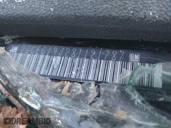 ✅ 2008 Chevrolet Silverado 1500 1LT • VIN: 2GCEC19J281121787 • Lot: 41859926. Listed on IAAI with Not provided. Free auction sales archive from the USA and detailed vehicle history report at DreamBid. Image 9.