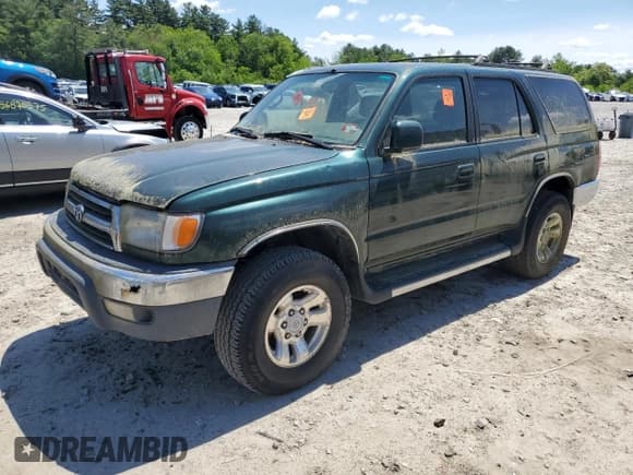 ✅ 1999 Toyota 4Runner SR5 • VIN: JT3HN86R8X0227489 • Lot: 59240735. Listed on Copart with Not provided. Free auction sales archive from the USA and detailed vehicle history report at DreamBid. Image 1.