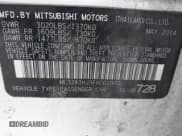 ✅ 2015 Mitsubishi Mirage DE • VIN: ML32A3HJ3FH001970 • Lot: 43747054. Listed on IAAI with 114,447 mi. Free auction sales archive from the USA and detailed vehicle history report at DreamBid. Image 9.