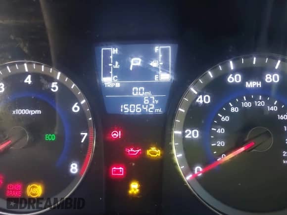 2016 Hyundai Accent SE with VIN KMHCT4AE1GU163129, listed as a IAAI auction lot 43477198 with 150,642 mi miles and . Bid and sale history available at DreamBid. Image 7.