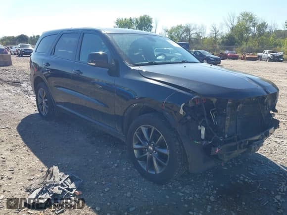 ✅ 2018 Dodge Durango GT • VIN: 1C4RDJDG7JC415762 • Lot: 43313303. Listed on IAAI with 137,834 mi. Free auction sales archive from the USA and detailed vehicle history report at DreamBid. Image 1.