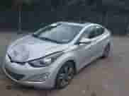 2015 Hyundai Elantra Limited z VIN 5NPDH4AE2FH572694, wystawiony jako IAAI lot #43509254 z przebiegiem 111 744 mil mil oraz . Historia ofert i sprzedaży dostępna na DreamBid. Obrazek 2.