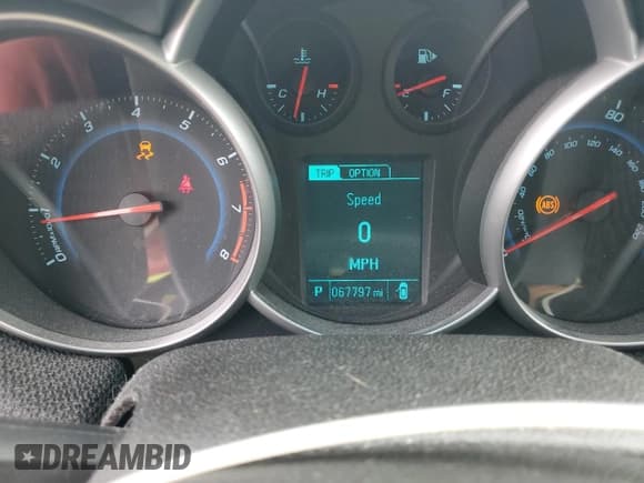 ✅ 2014 Chevrolet Cruze 1LT • VIN: 1G1PC5SB6E7486967 • Лот: 85517015. Опубликован ранее на Copart с пробегом 67 797 миль. Бесплатный доступ к архиву аукционных продаж из США и подробный отчёт об истории автомобиля на DreamBid. Изображение 9.