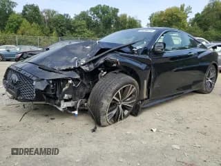 ✅ 2021 Infiniti Q60 Luxe • VIN: JN1EV7KL4MM470492 • Lot: 69246014. Listed on Copart with 23,719 mi. Free auction sales archive from the USA and detailed vehicle history report at DreamBid. Image 1.