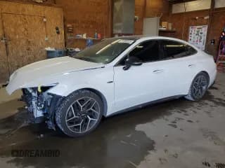 ✅ 2021 Hyundai Sonata N Line • VIN: 5NPEK4JC0MH131339 • Лот: 81900325. Опубликован ранее на Copart с пробегом 63 795 миль. Бесплатный доступ к архиву аукционных продаж из США и подробный отчёт об истории автомобиля на DreamBid. Изображение 1.