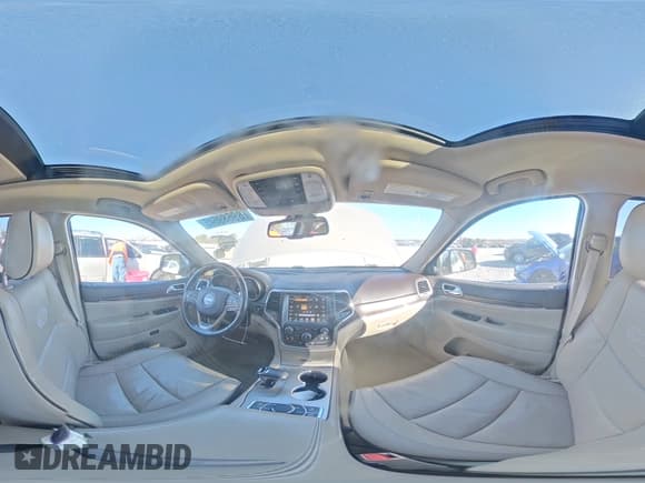 ✅ 2014 Jeep Grand Cherokee Overland • VIN: 1C4RJFCT9EC147999 • Lot: 89689645. Listed on Copart with 133,640 mi. Free auction sales archive from the USA and detailed vehicle history report at DreamBid. Image 15.