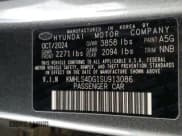 ✅ 2025 Hyundai Elantra SEL Convenience • VIN: KMHLS4DG1SU913086 • Lot: 92059495. Listed on Copart with 30,610 mi. Free auction sales archive from the USA and detailed vehicle history report at DreamBid. Image 12.