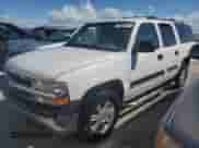2001 Chevrolet Suburban LS z VIN 3GNEC16T91G243685, wystawiony jako Copart lot #76985874 z przebiegiem Nie podano mil oraz Nie do naprawy • Non repairable. Historia ofert i sprzedaży dostępna na DreamBid. Obrazek 1.