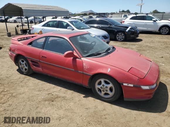 ✅ 1991 Toyota MR2 • VIN: JT2SW21M4M0004071 • Лот: 58666945. Опубликован ранее на Copart с пробегом 178 553 миль. Бесплатный доступ к архиву аукционных продаж из США и подробный отчёт об истории автомобиля на DreamBid. Изображение 4.
