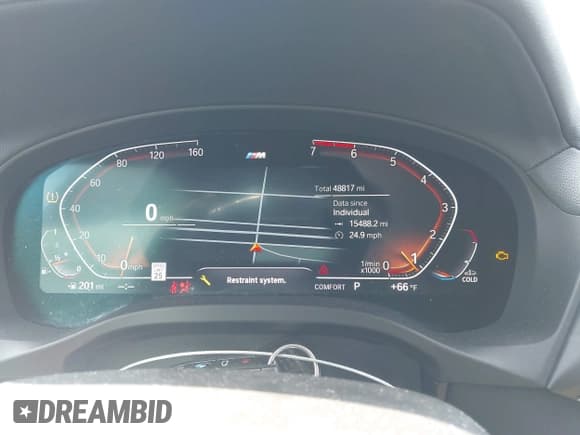 ✅ 2021 BMW X4 xDrive30i • VIN: 5UX2V1C02M9G88260 • Lot: 41991270. Listed on IAAI with 48,817 mi. Free auction sales archive from the USA and detailed vehicle history report at DreamBid. Image 7.