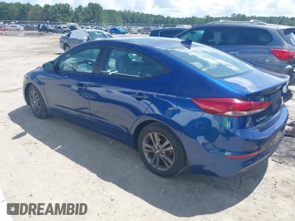 ✅ 2018 Hyundai Elantra SEL • VIN: 5NPD84LF6JH232527 • Lot: 42754693. Listed on IAAI with 183,439 mi. Free auction sales archive from the USA and detailed vehicle history report at DreamBid. Image 3.