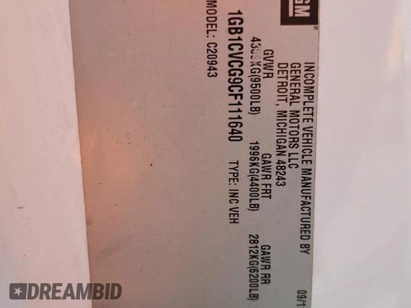 ✅ 2012 Chevrolet Silverado 2500HD • VIN: 1GB1CVCG9CF111640 • Lot: 70180974. Wystawiony na Copart z przebiegiem 337 718 mil. Bezpłatny archiwum sprzedaży aukcyjnych z USA i szczegółowy raport historii pojazdu na DreamBid. Zdjęcie 12.