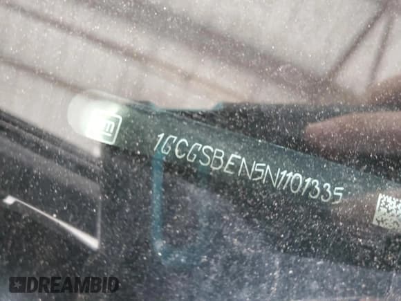 ✅ 2022 Chevrolet Colorado 2WD Work Truck • VIN: 1GCGSBEN5N1101335 • Lot: 89470065. Listed on Copart with 30,836 mi. Free auction sales archive from the USA and detailed vehicle history report at DreamBid. Image 12.