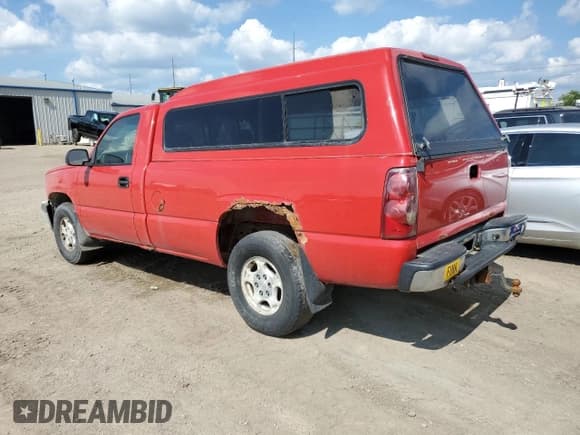 ✅ 2003 Chevrolet Silverado 1500 LS • VIN: 1GCEK14T13Z329655 • Lot: 63756645. Listed on Copart with 211,860 mi. Free auction sales archive from the USA and detailed vehicle history report at DreamBid. Image 2.