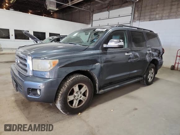 ✅ 2008 Toyota Sequoia Limited • VIN: 5TDBY68A18S013205 • Лот: 90739965. Опубликован ранее на Copart с пробегом 264 627 миль. Бесплатный доступ к архиву аукционных продаж из США и подробный отчёт об истории автомобиля на DreamBid. Изображение 1.