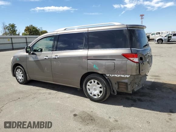 ✅ 2014 Nissan Quest S • VIN: JN8AE2KP7E9100633 • Lot: 67205175. Wystawiony na Copart z przebiegiem 99 479 mil. Bezpłatny archiwum sprzedaży aukcyjnych z USA i szczegółowy raport historii pojazdu na DreamBid. Zdjęcie 2.