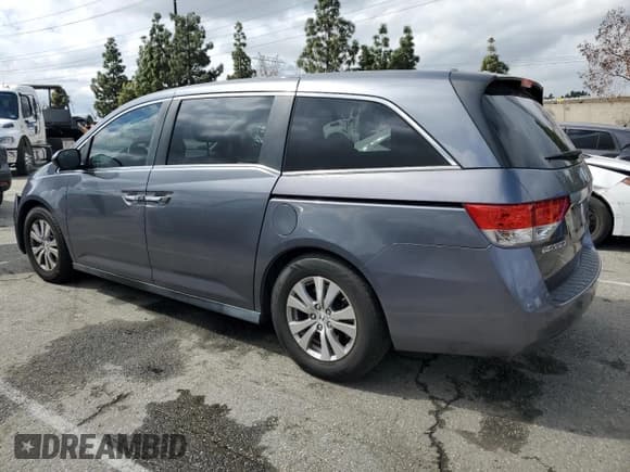 ✅ 2014 Honda Odyssey EX-L • VIN: 5FNRL5H68EB073601 • Lot: 48163095. Listed on Copart with 66,907 mi. Free auction sales archive from the USA and detailed vehicle history report at DreamBid. Image 2.