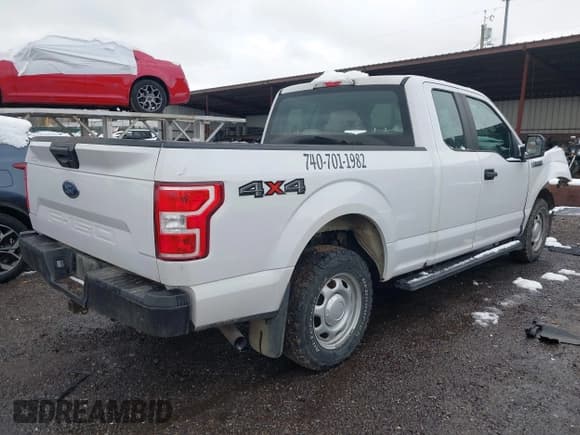 ✅ 2018 Ford F-150 XL • VIN: 1FTEX1EB5JKF85391 • Лот: 43629168. Опубликован ранее на IAAI с пробегом Не указан. Бесплатный доступ к архиву аукционных продаж из США и подробный отчёт об истории автомобиля на DreamBid. Изображение 4.