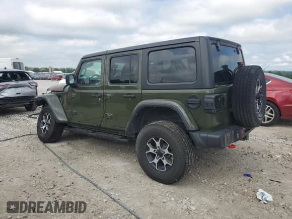 ✅ 2022 Jeep Wrangler Unlimited Rubicon • VIN: 1C4HJXFG1NW105406 • Lot: 62308745. Listed on Copart with Not provided. Free auction sales archive from the USA and detailed vehicle history report at DreamBid. Image 2.