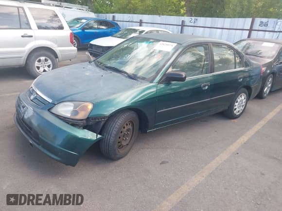 ✅ 2002 Honda Civic DX • VIN: 2HGES16182H552156 • Лот: 42828074. Опубликован ранее на IAAI с пробегом 239 442 миль. Бесплатный доступ к архиву аукционных продаж из США и подробный отчёт об истории автомобиля на DreamBid. Изображение 2.