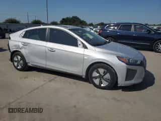 2018 Hyundai Ioniq Blue with VIN KMHC65LC3JU077661, listed as a Copart auction lot 61704124 with 86,915 mi miles and Salvage title. Bid and sale history available at DreamBid. Image 4.