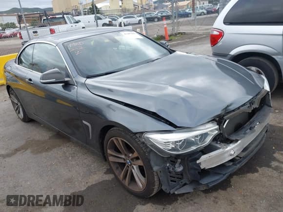 ✅ 2015 BMW 4 Series 428i • VIN: WBA3V7C54FP772531 • Lot: 41487899. Listed on IAAI with 90,893 mi. Free auction sales archive from the USA and detailed vehicle history report at DreamBid. Image 1.